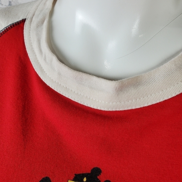 Lazy One  Nightshirt Canoe Tuck Me In Bear Red - Picture 4 of 12